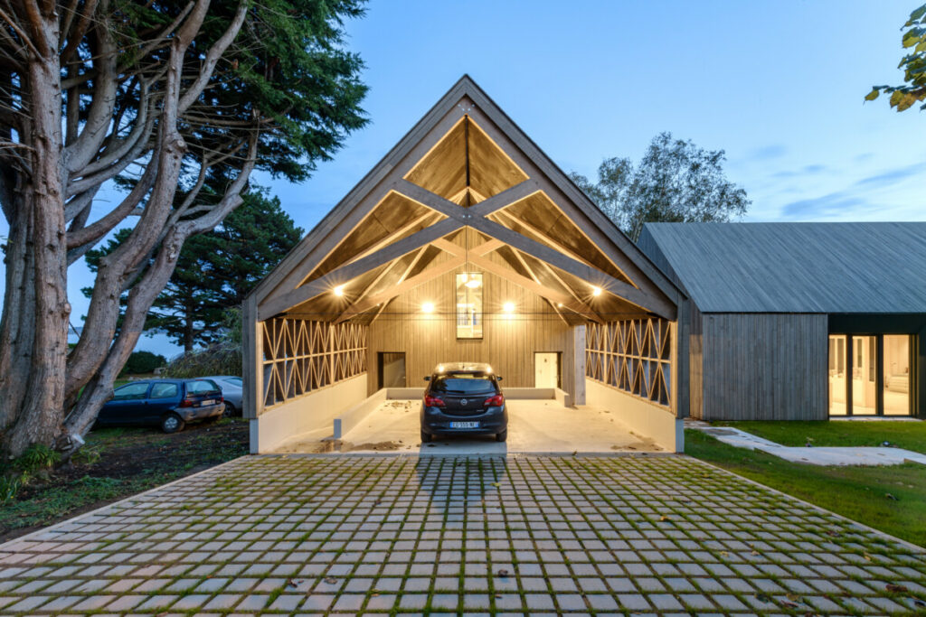 Construction d’une maison écologique passive neuve biosourcée en secteur patrimoine historique à Peros-Guirec