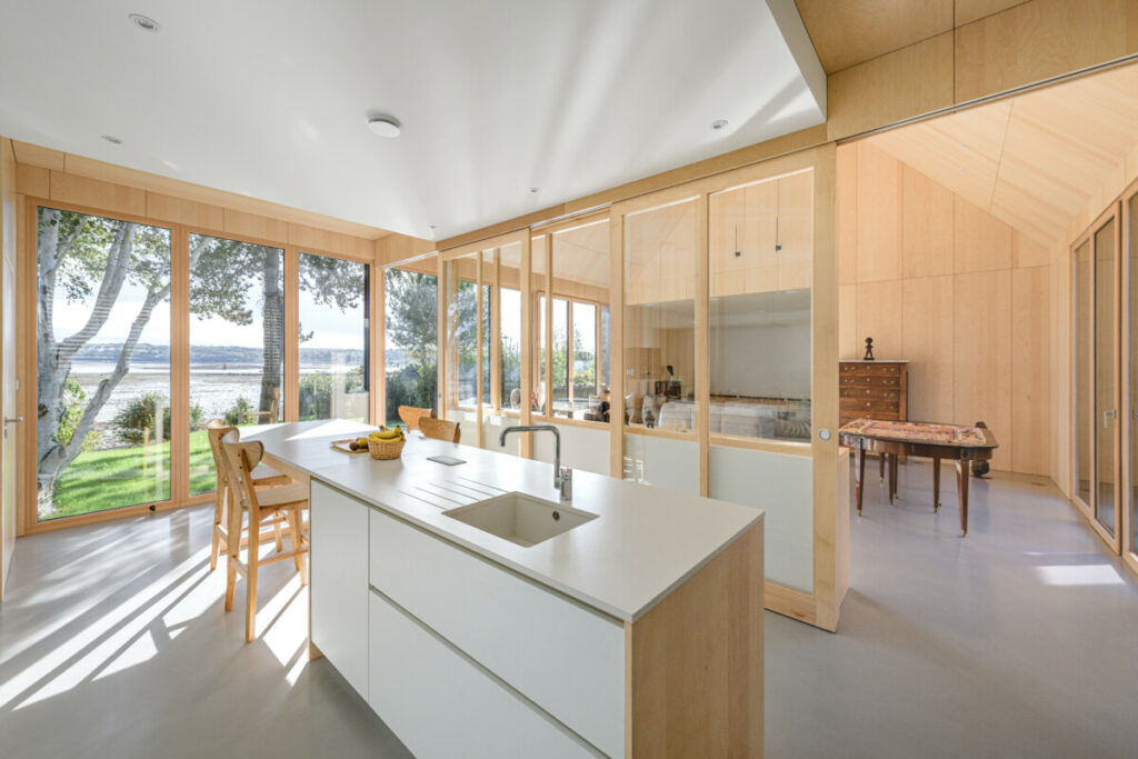 Construction d’une maison écologique passive neuve biosourcée en secteur patrimoine historique à Peros-Guirec