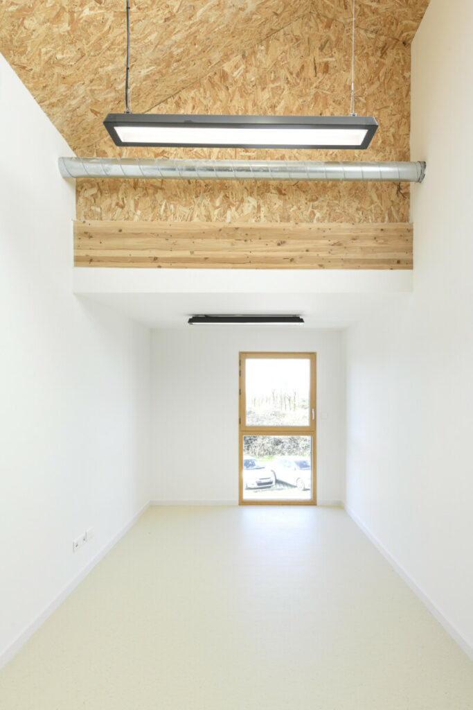 Atelier lumineux en bois
